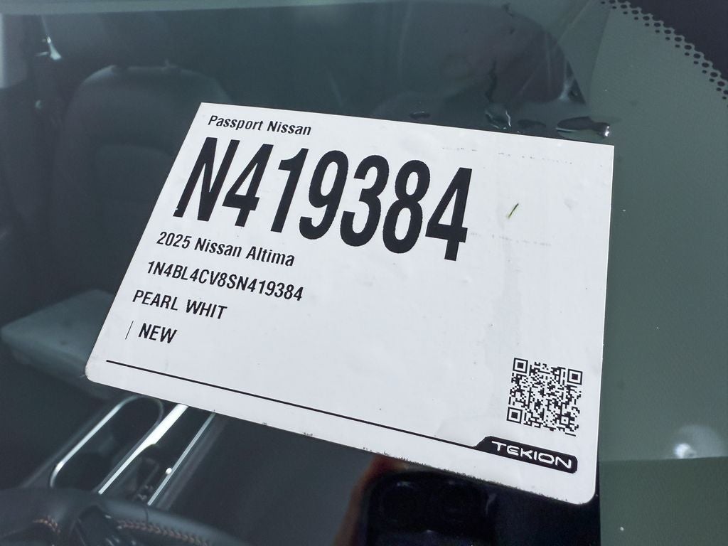 2025 Nissan Altima 2.5 SR