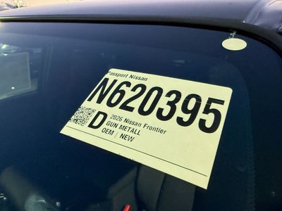 2026 Nissan Frontier SV