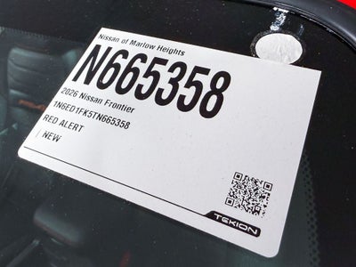 2026 Nissan Frontier PRO-4X