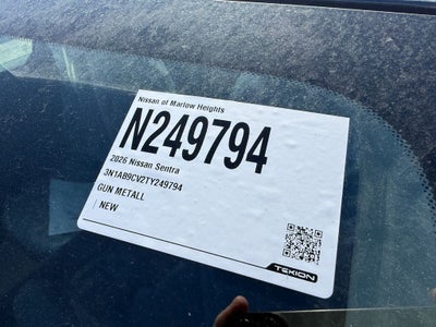 2026 Nissan Sentra SV