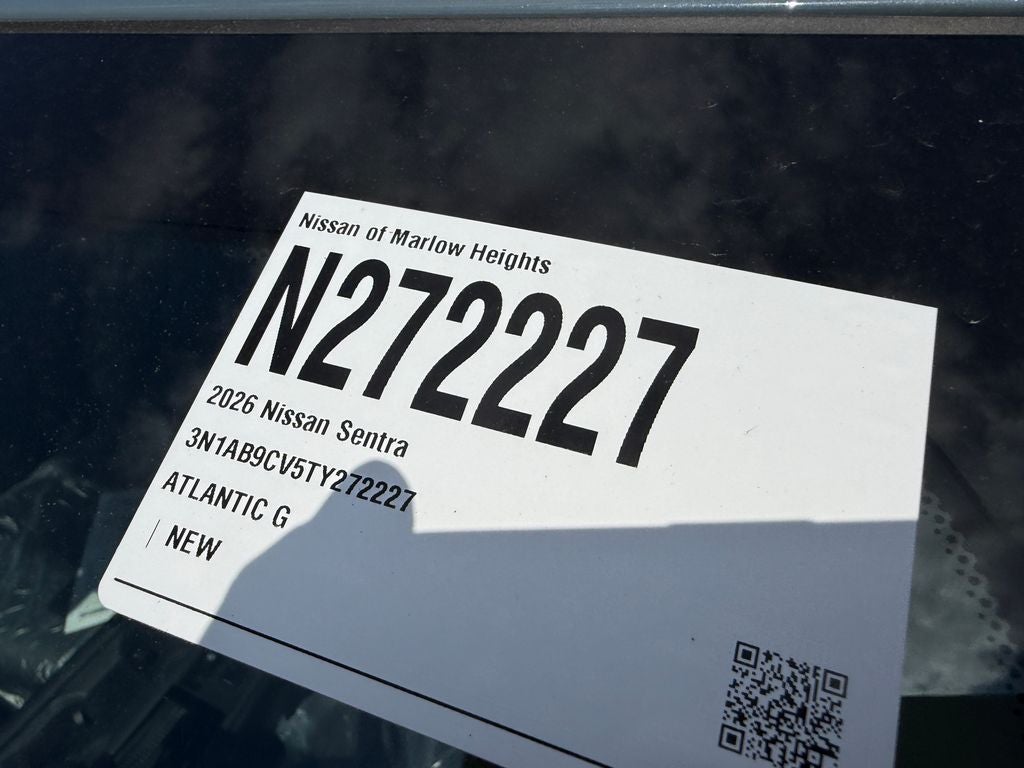 2026 Nissan Sentra SV
