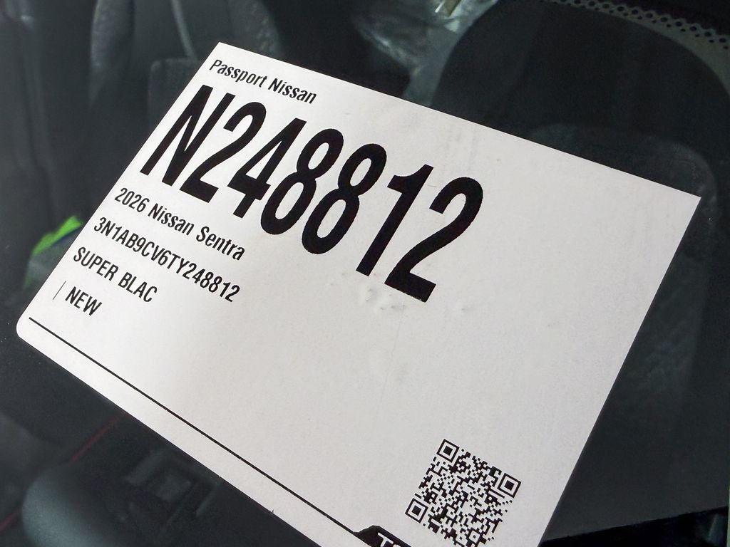 2026 Nissan Sentra SV