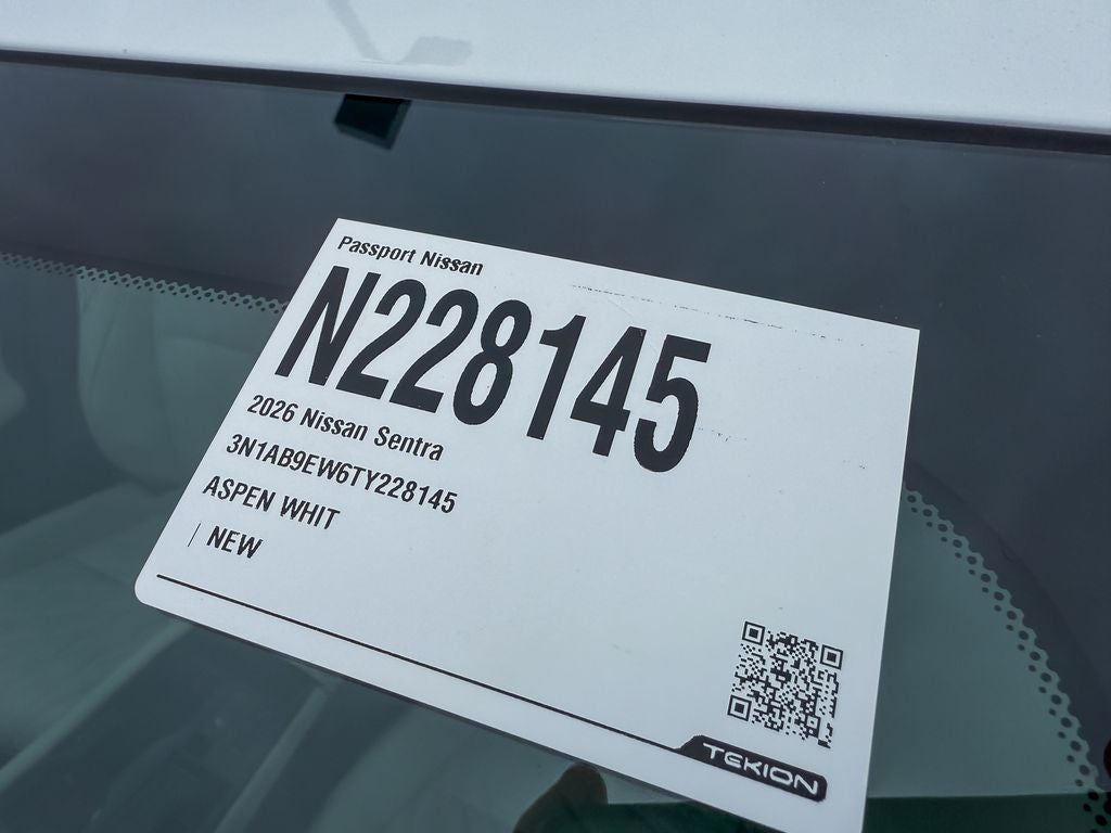 2026 Nissan Sentra SL