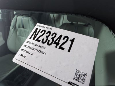 2026 Nissan Sentra SL