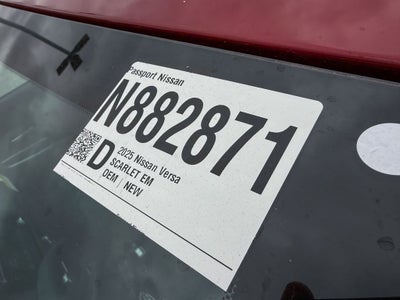 2025 Nissan Versa 1.6 SR