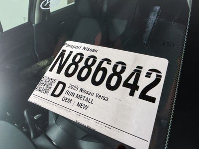 2025 Nissan Versa 1.6 SR