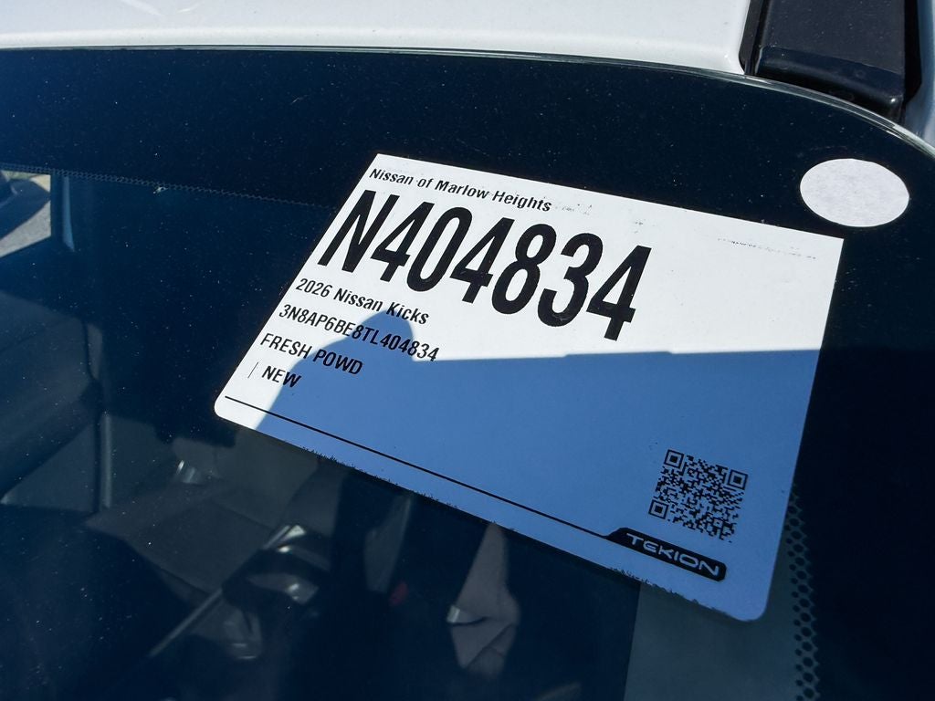 2026 Nissan Kicks S