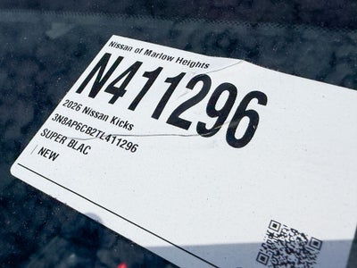 2026 Nissan Kicks SV