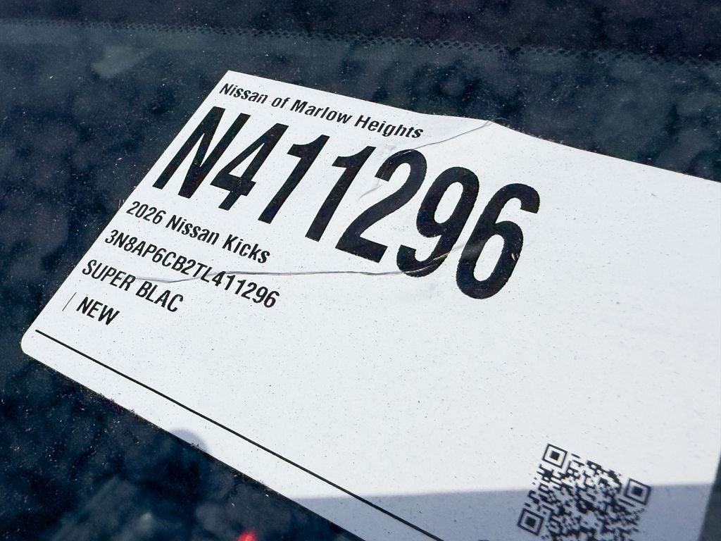 2026 Nissan Kicks SV