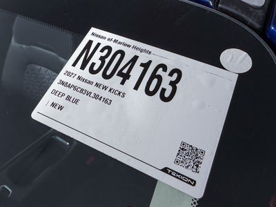 2027 Nissan Kicks SV