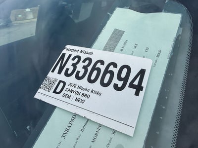 2026 Nissan Kicks SR