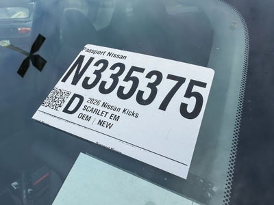 2026 Nissan Kicks SR