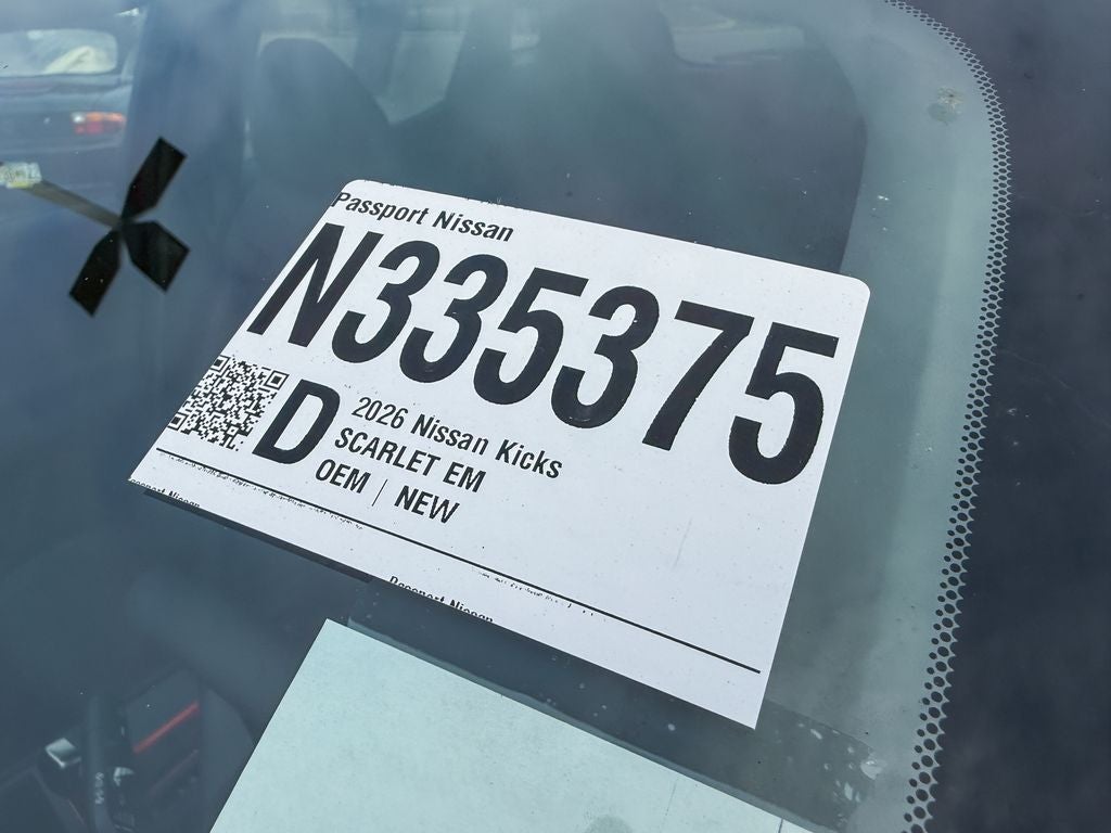 2026 Nissan Kicks SR