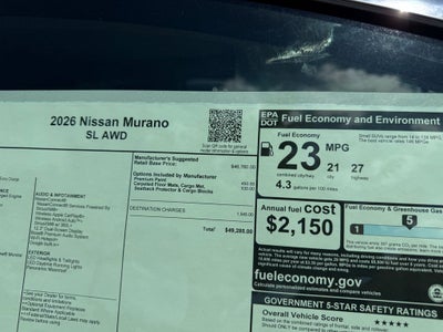 2026 Nissan Murano SL