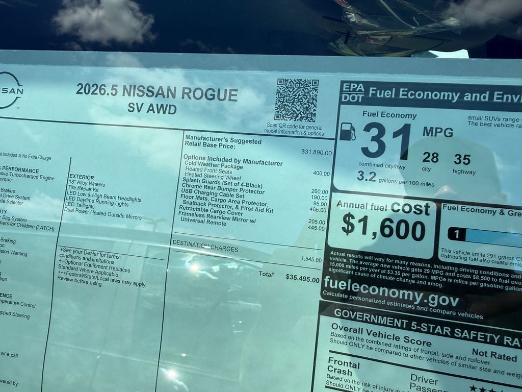 2026 Nissan Rogue SV