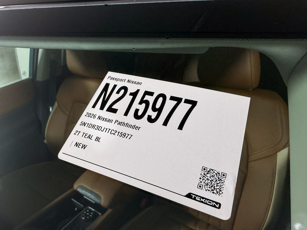 2026 Nissan Pathfinder Platinum