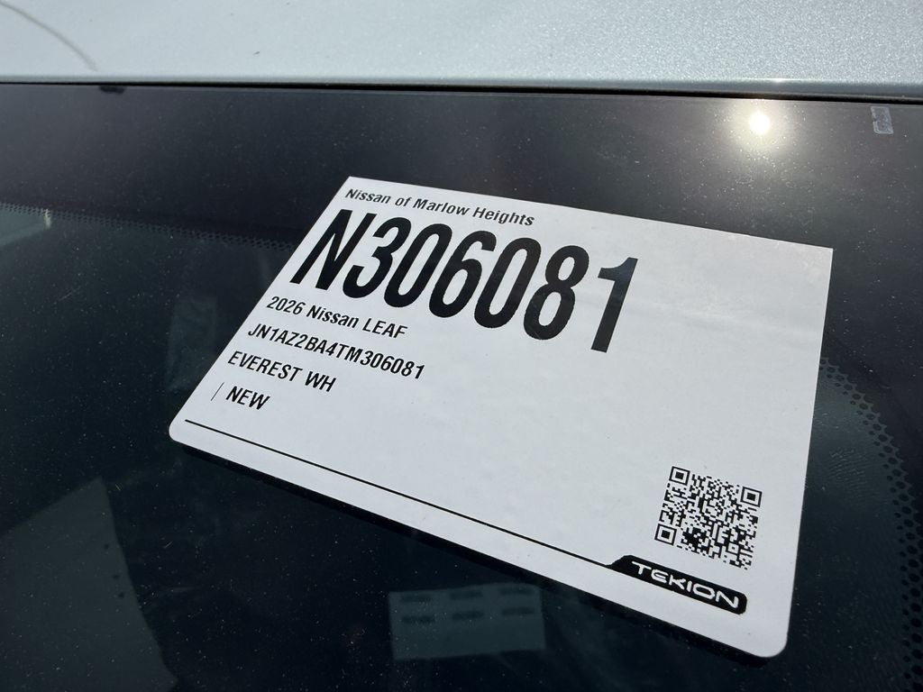 2026 Nissan Leaf S+