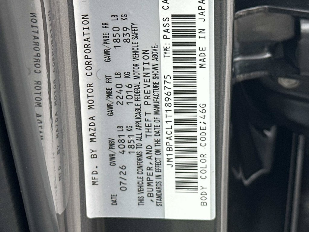 2026 Mazda Mazda3 Sedan 2.5 S Preferred