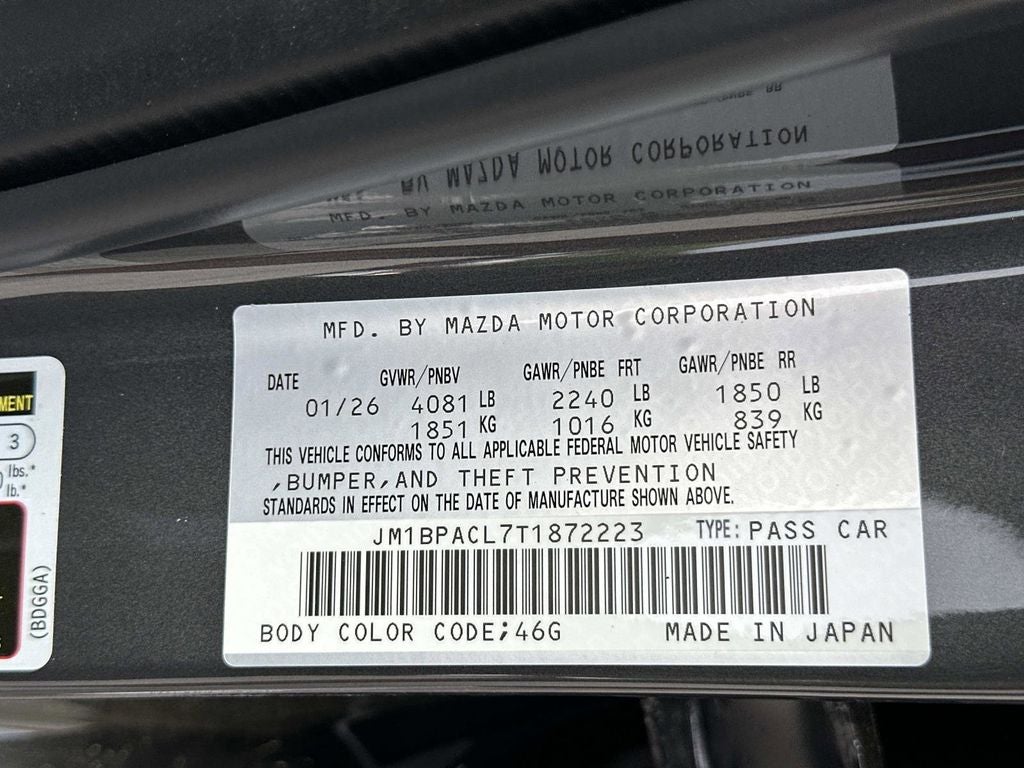 2026 Mazda Mazda3 Sedan 2.5 S Preferred