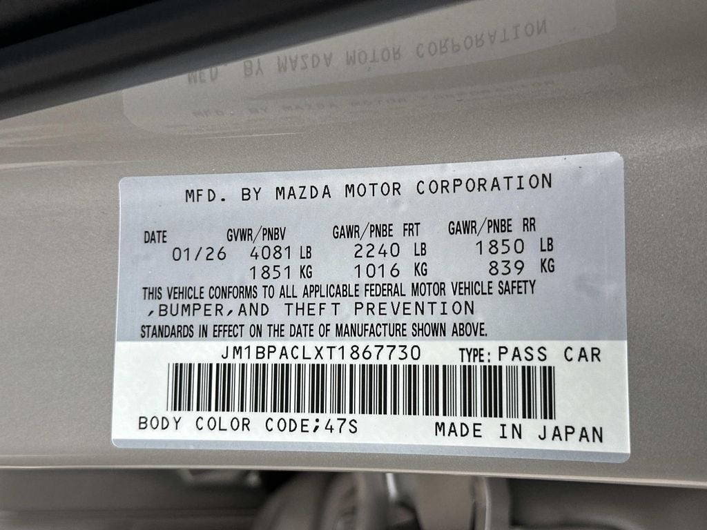 2026 Mazda Mazda3 Sedan 2.5 S Preferred