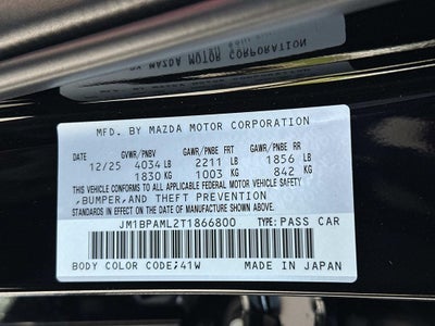 2026 Mazda Mazda3 Hatchback 2.5 S Premium