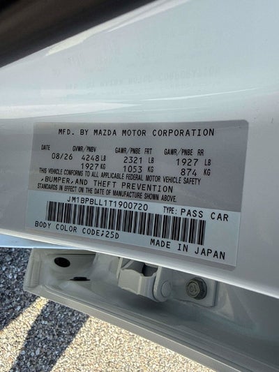 2026 Mazda Mazda3 Hatchback 2.5 S Carbon Edition AWD