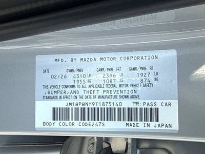 2026 Mazda Mazda3 Hatchback 2.5 Turbo Premium Plus AWD