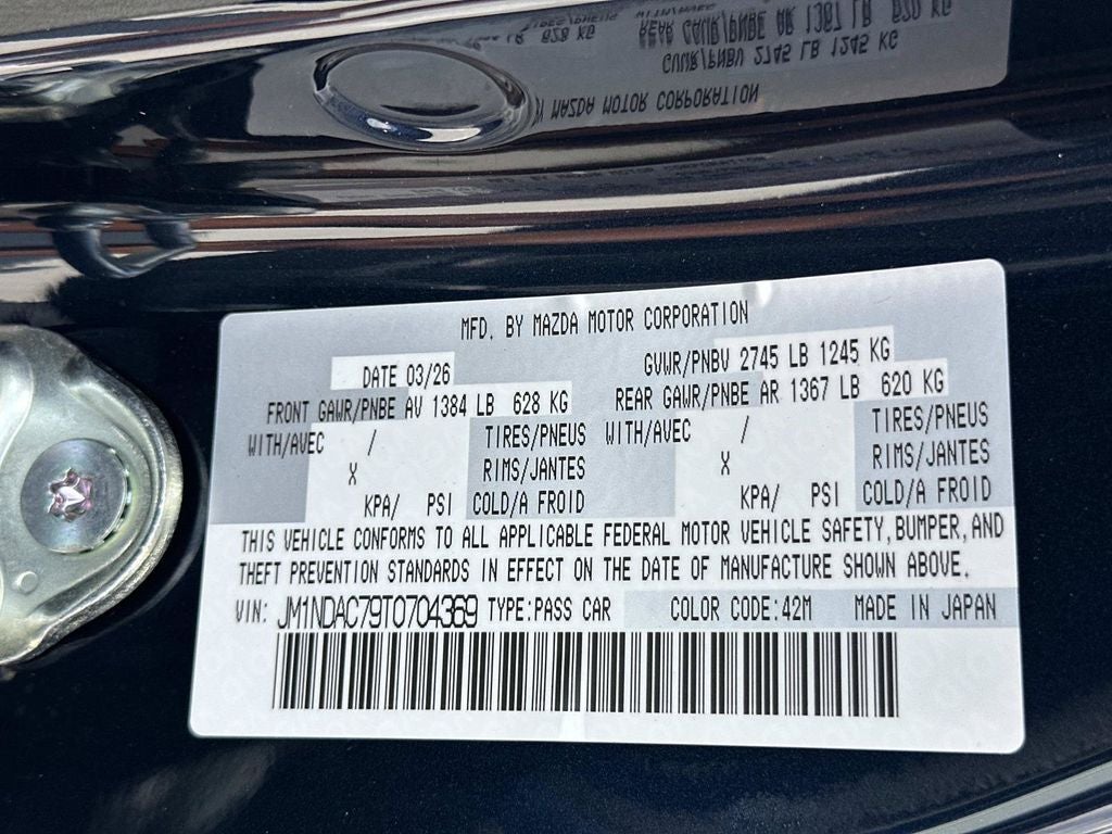 2026 Mazda Mazda MX-5 Miata Club