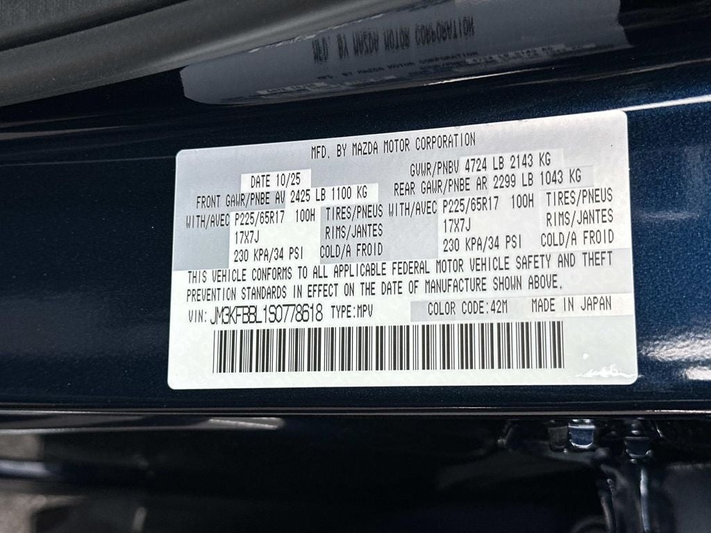 2025 Mazda Mazda CX-5 2.5 S Select AWD