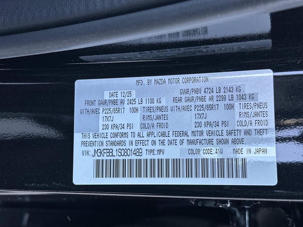 2025 Mazda Mazda CX-5 2.5 S Select AWD