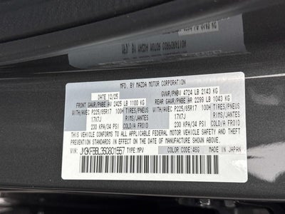 2025 Mazda Mazda CX-5 2.5 S Select AWD