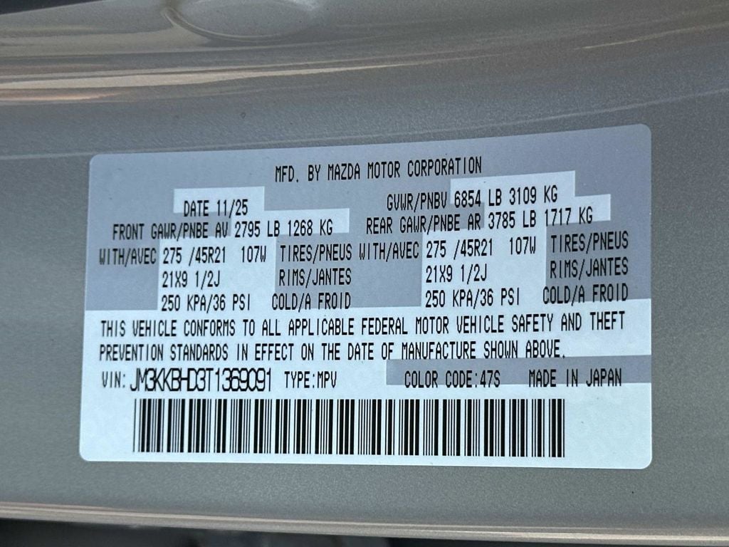 2026 Mazda Mazda CX-90 3.3 Turbo Preferred AWD