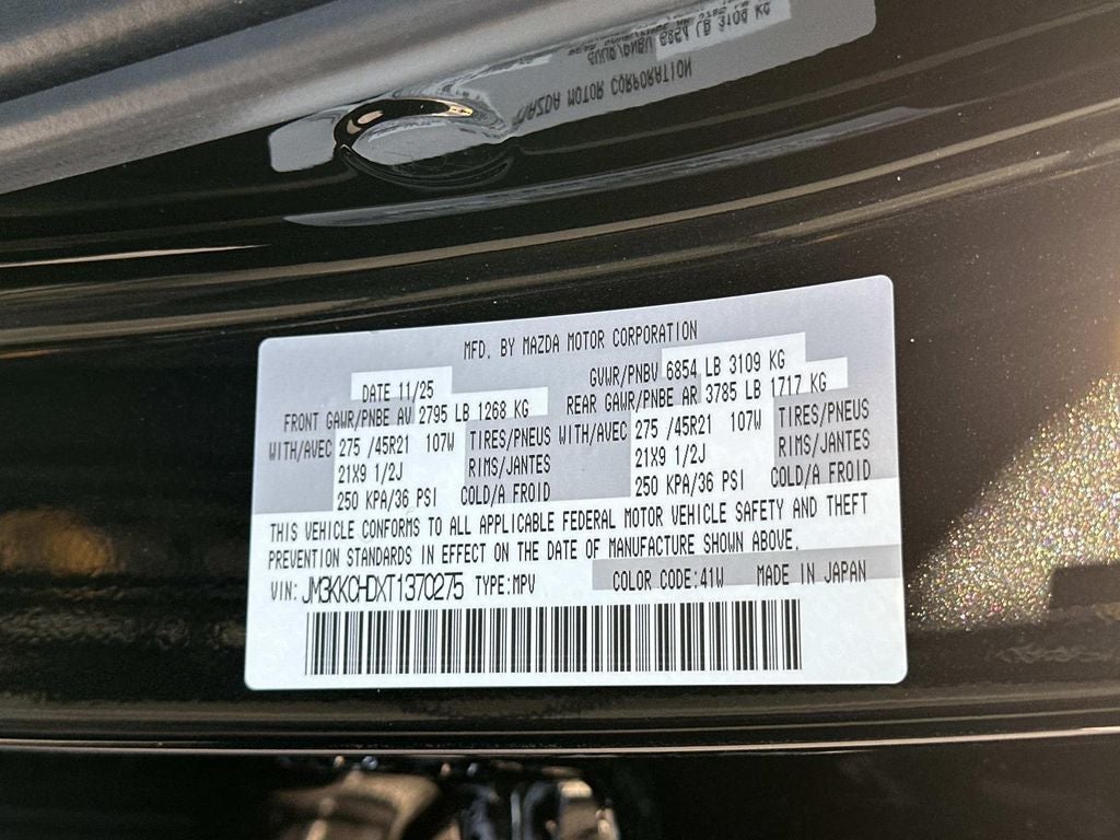 2026 Mazda Mazda CX-90 3.3 Turbo Premium Sport AWD