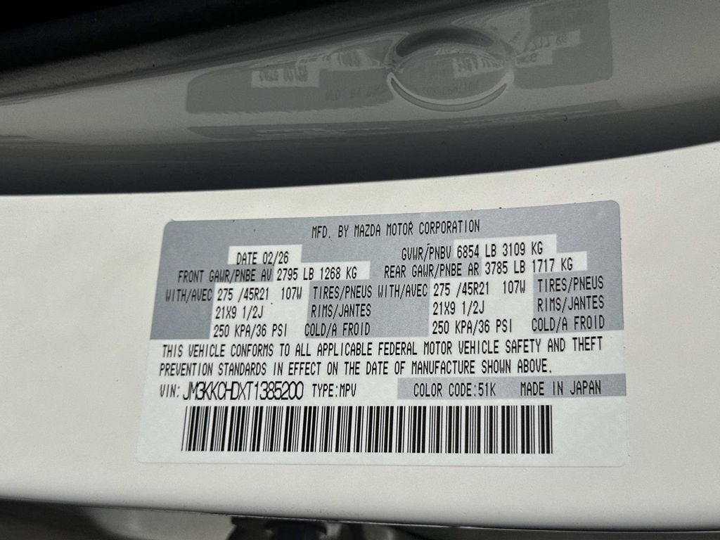 2026 Mazda Mazda CX-90 3.3 Turbo Premium Sport AWD