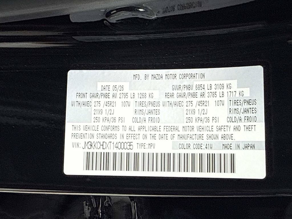 2026 Mazda Mazda CX-90 3.3 Turbo Premium Sport AWD