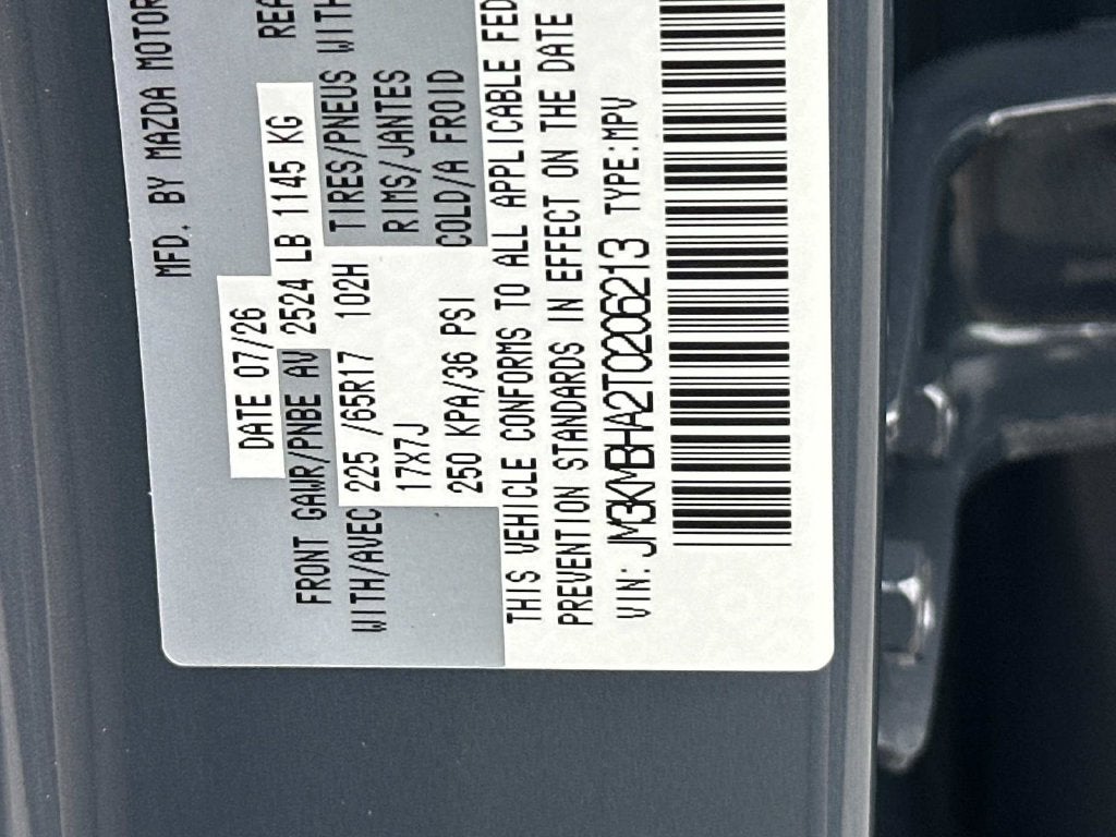 2026 Mazda Mazda CX-5 2.5 S Select AWD