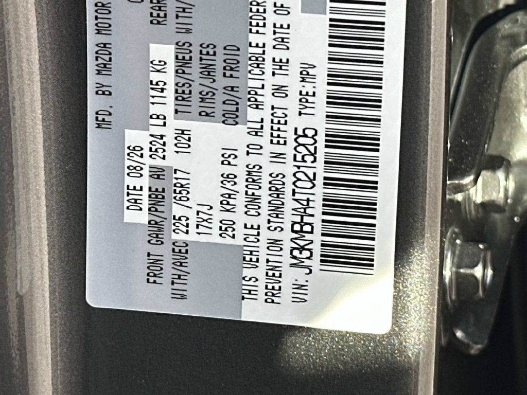 2026 Mazda Mazda CX-5 2.5 S Select AWD