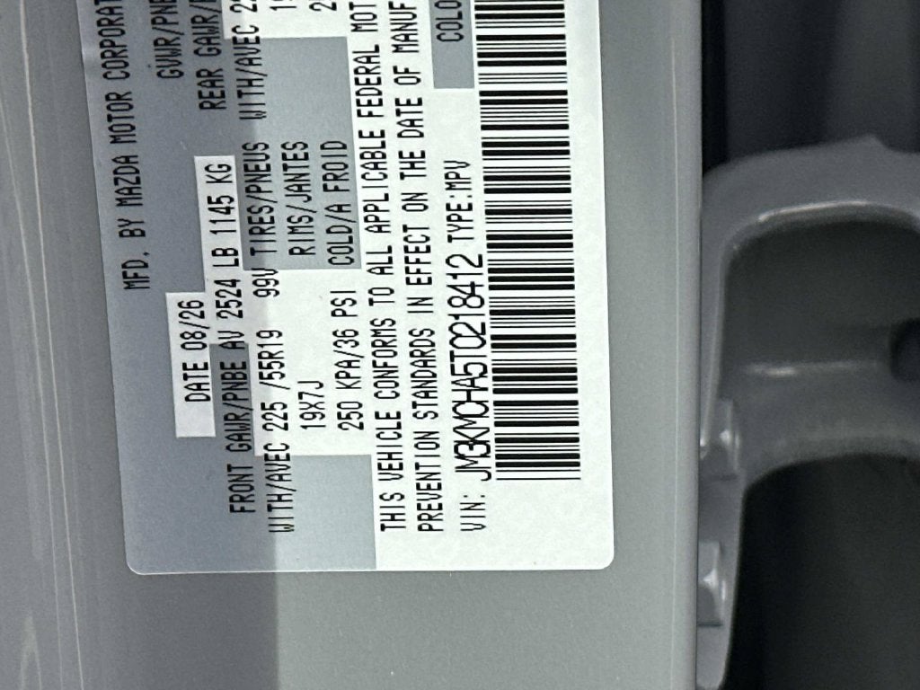 2026 Mazda Mazda CX-5 2.5 S Preferred AWD