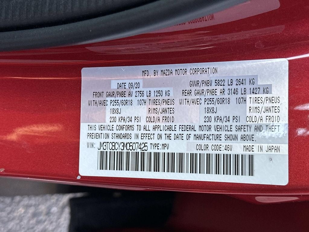 2021 Mazda Mazda CX-9 Touring