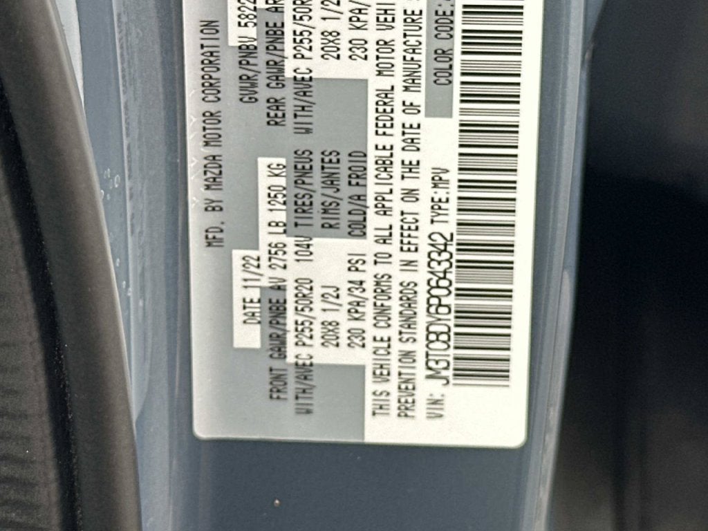 2023 Mazda Mazda CX-9 Carbon Edition
