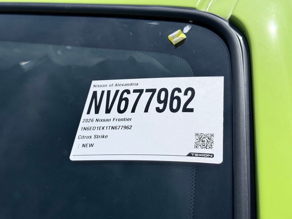 2026 Nissan Frontier PRO-4X