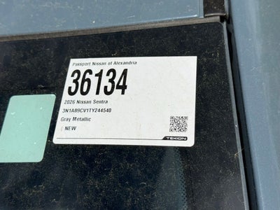 2026 Nissan Sentra SV
