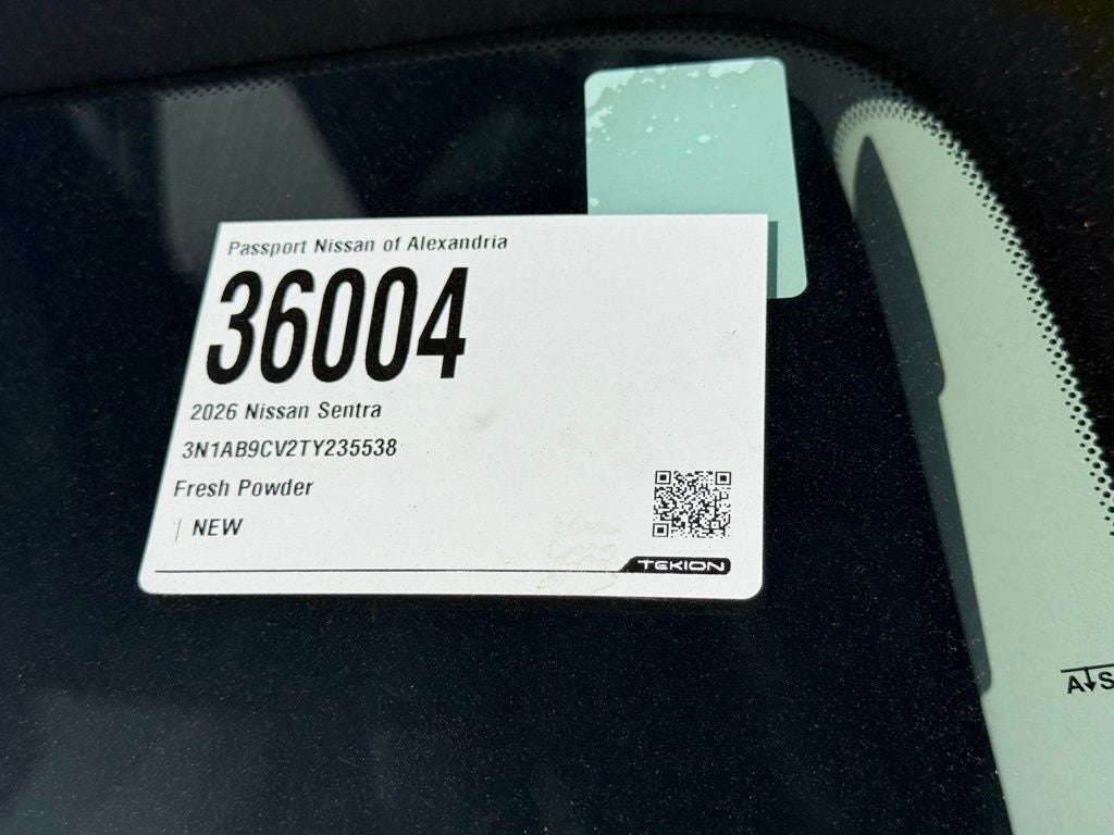 2026 Nissan Sentra SV