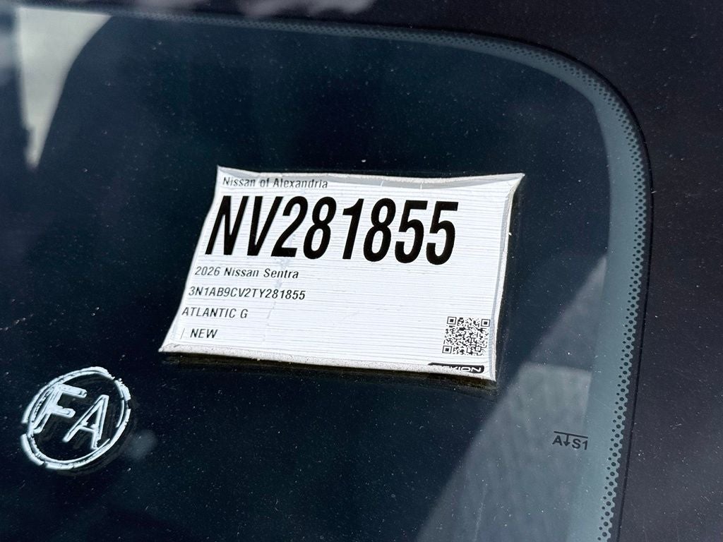 2026 Nissan Sentra SV