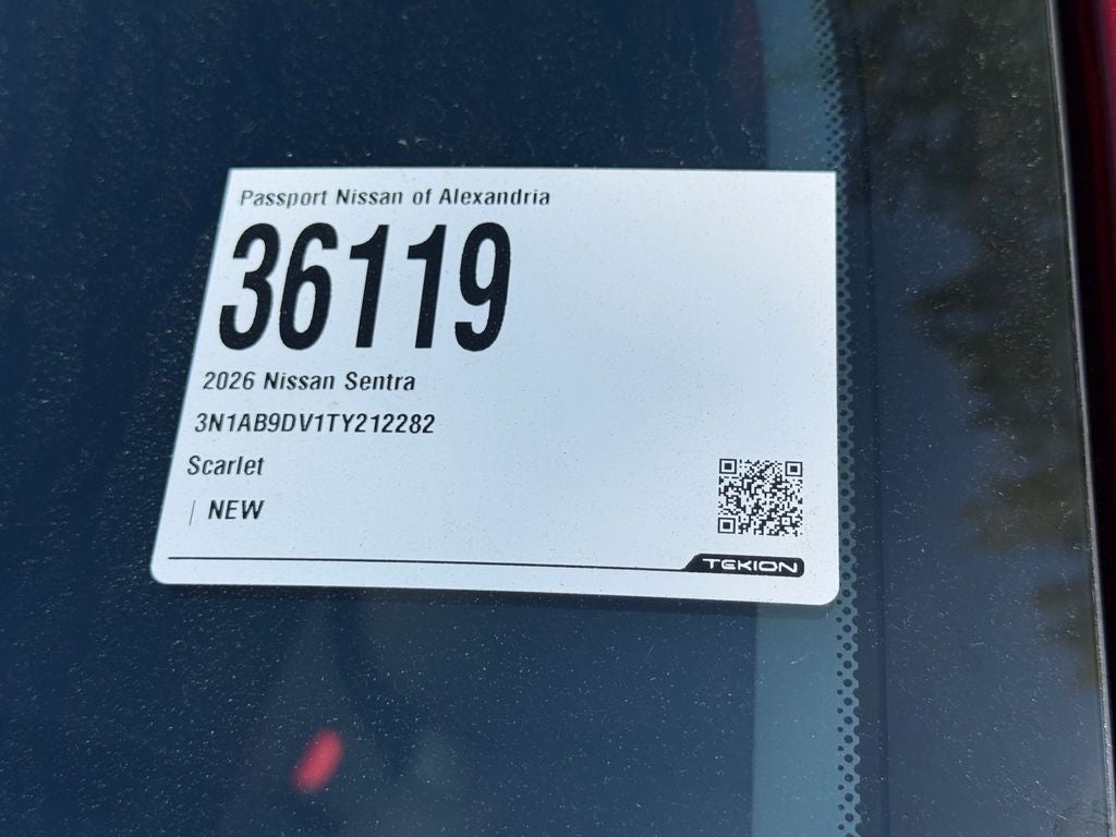 2026 Nissan Sentra SR