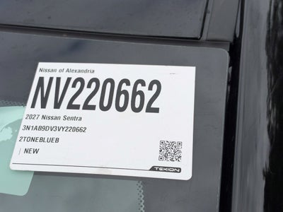 2027 Nissan Sentra SR