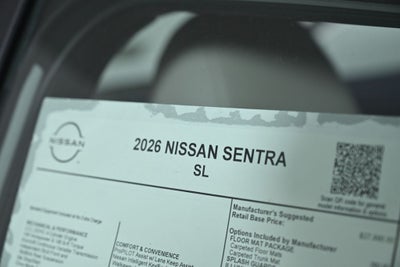 2026 Nissan Sentra SL