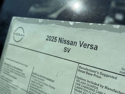 2025 Nissan Versa 1.6 SV