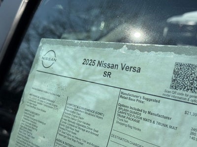 2025 Nissan Versa 1.6 SR