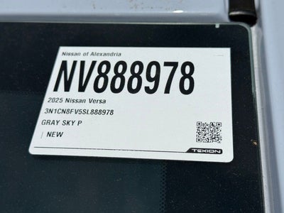 2025 Nissan Versa 1.6 SR